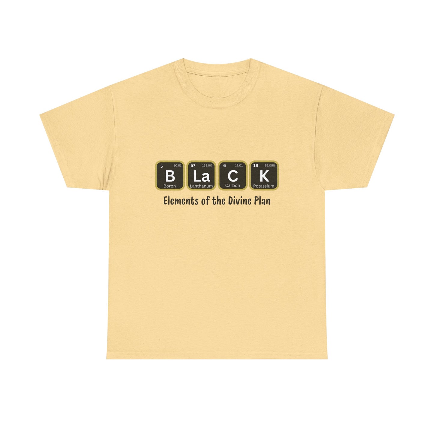 BLACK Element Unisex Heavy Cotton Tee