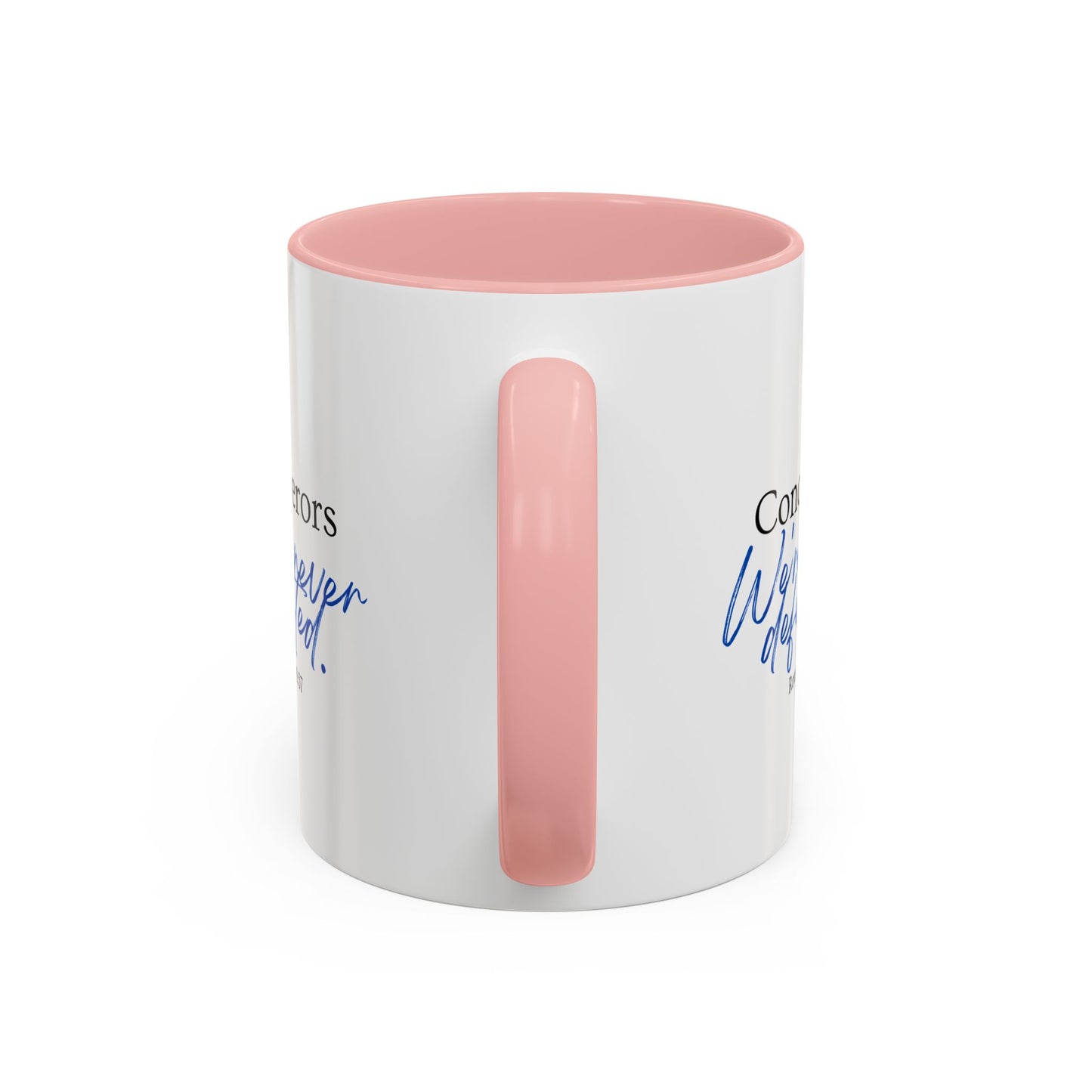 Conquerors Blue Accent Coffee Mug, 11oz
