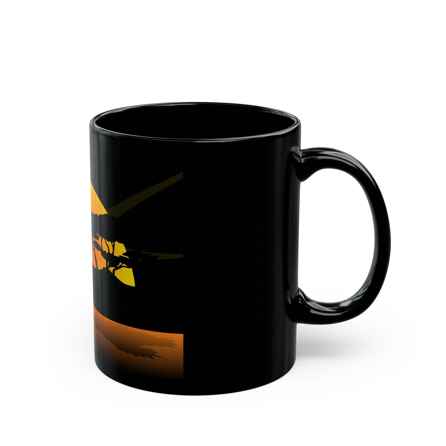 African Sunset Black Mug (11oz, 15oz)