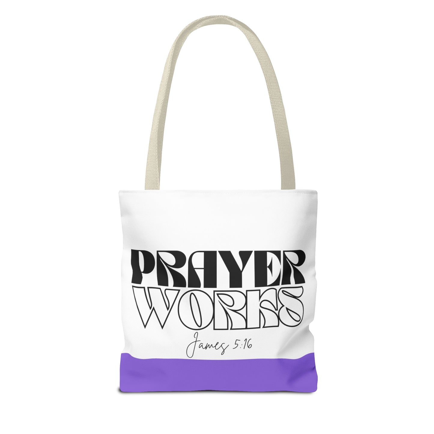 Prayer Works Tote Bag (AOP)