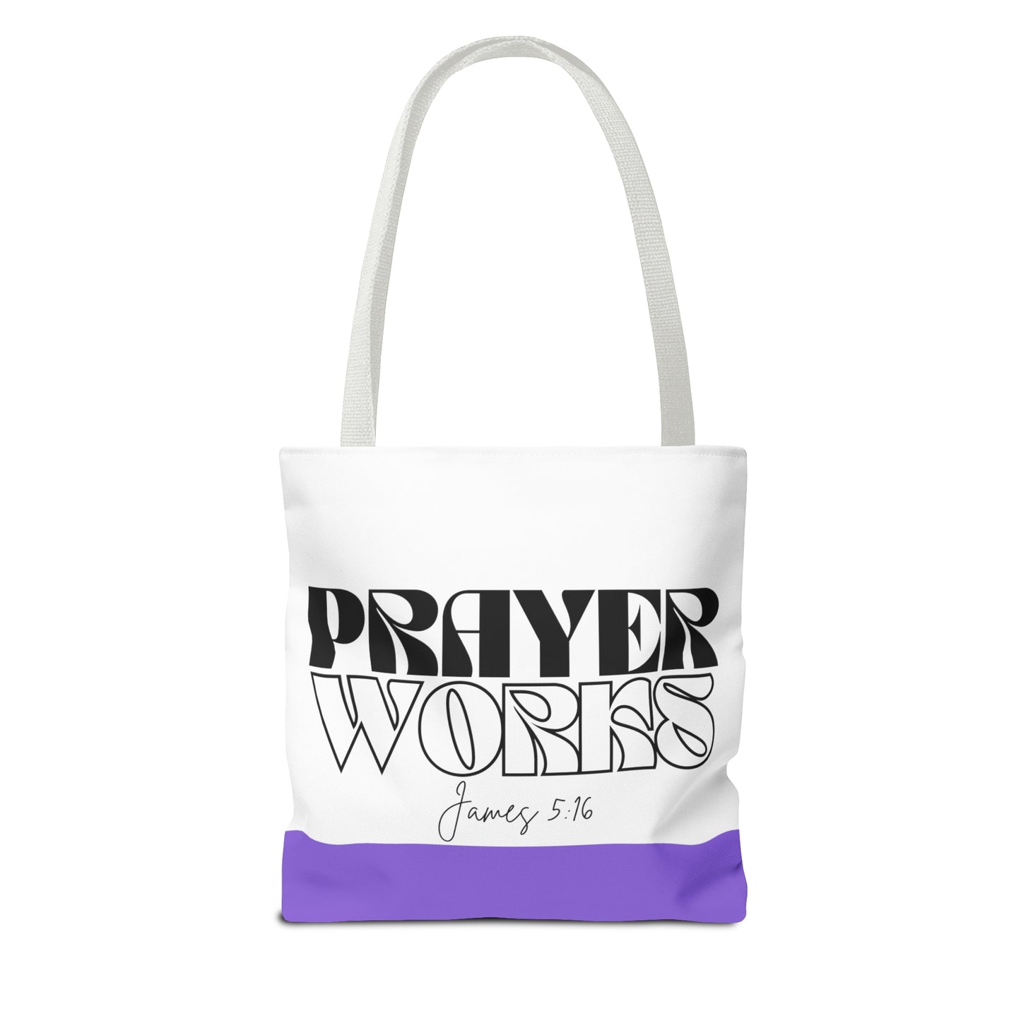 Prayer Works Tote Bag (AOP)