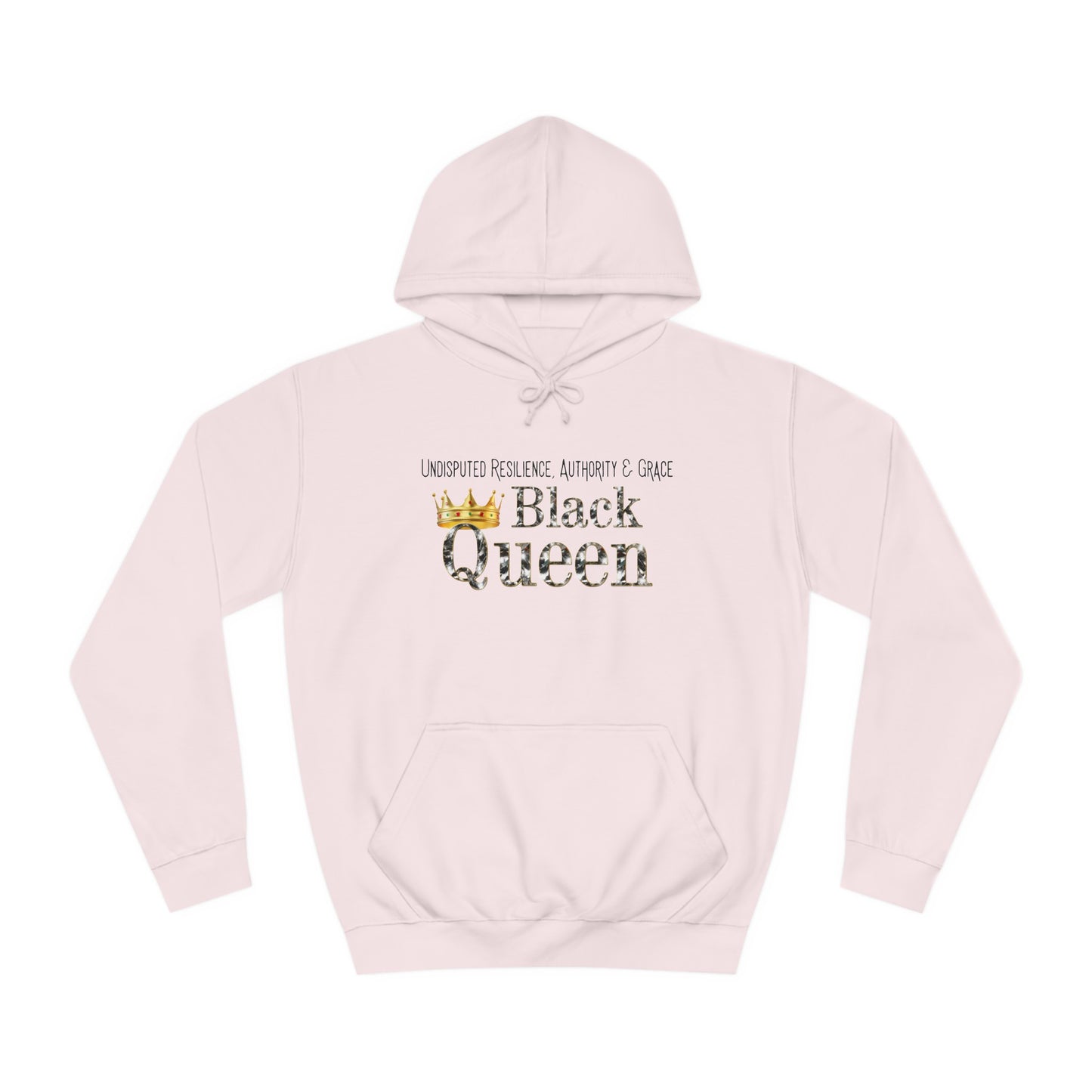 Black Queen Unisex College Hoodie