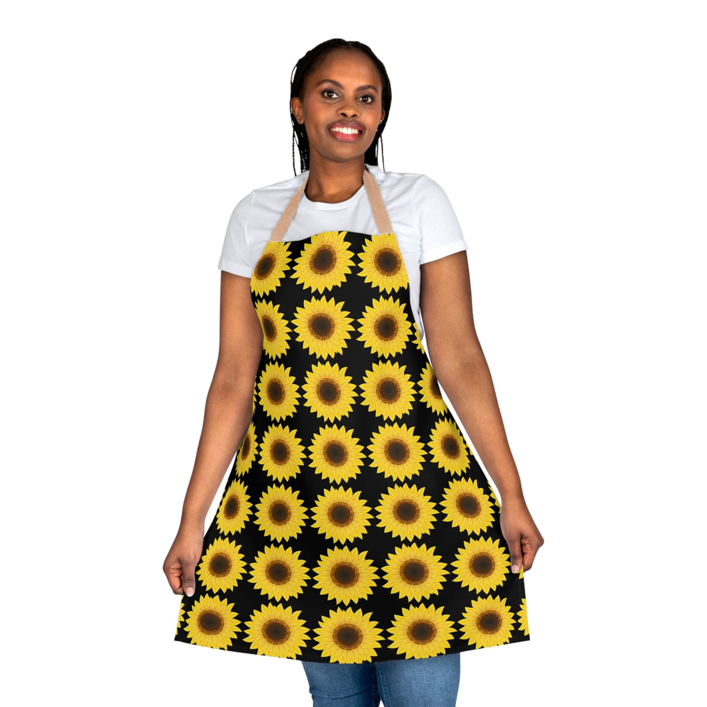 Sun Flower Apron, 5-Color Straps (AOP)