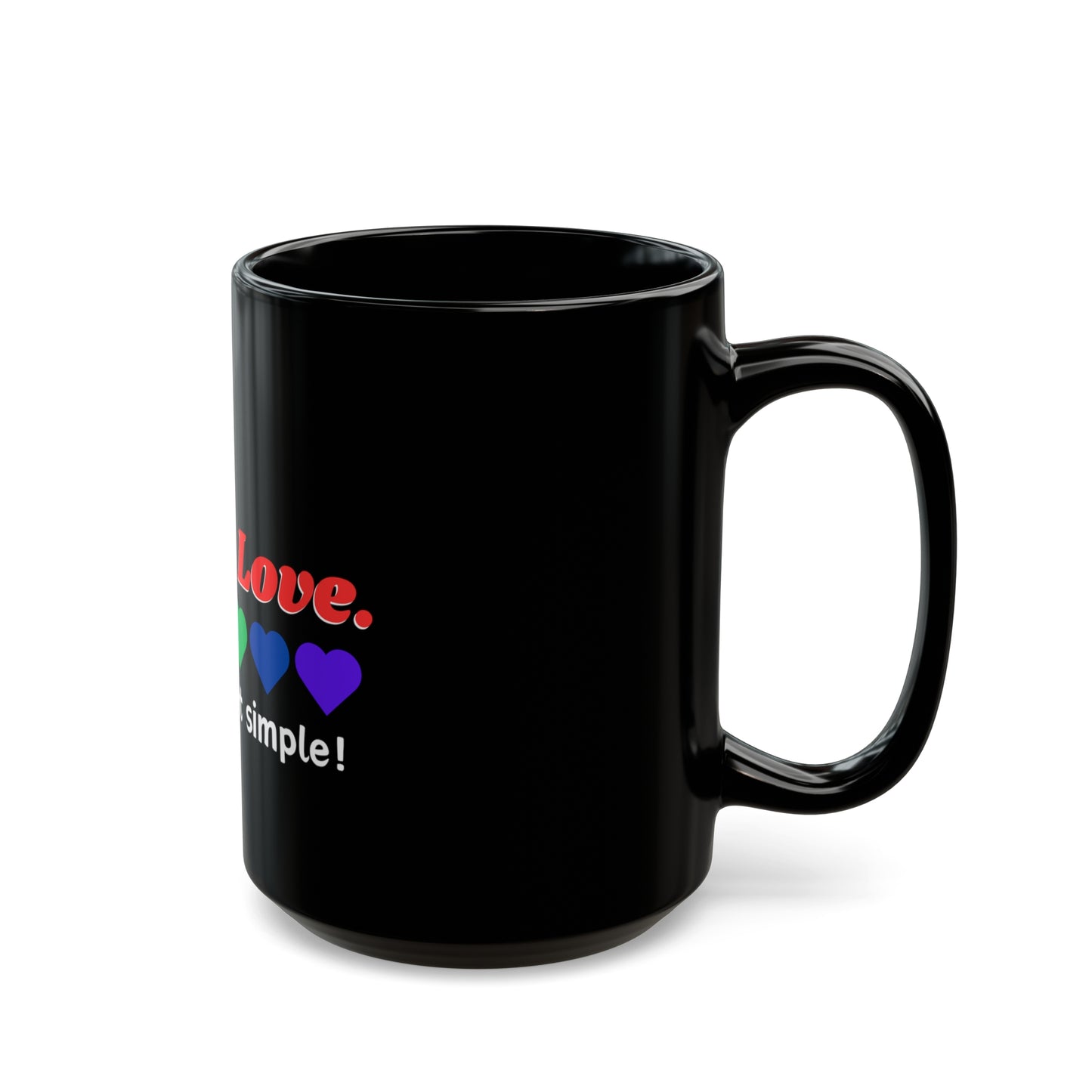 Pride Series Black Mug (11oz, 15oz)
