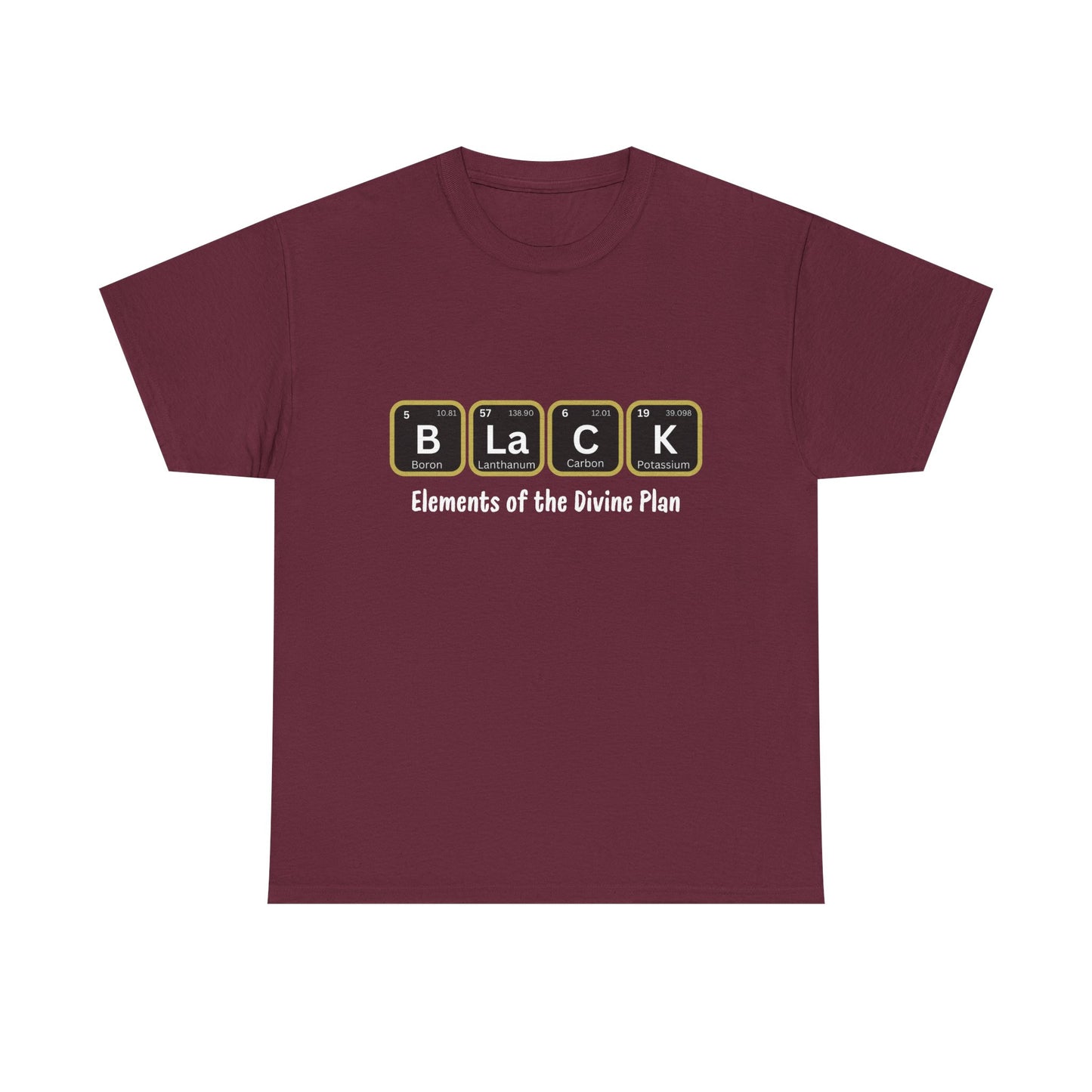 BLACK Element Unisex Heavy Cotton Tee