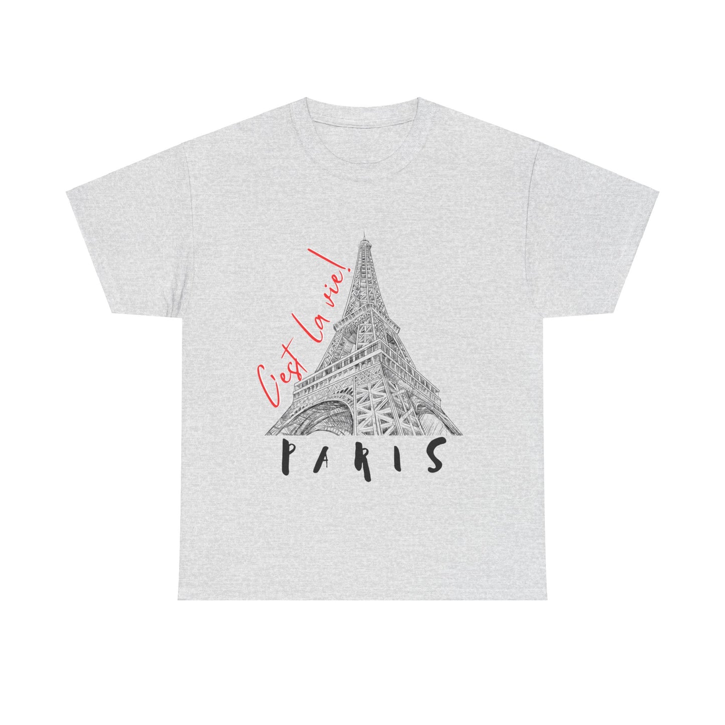 C'est La Vie Unisex Heavy Cotton Tee