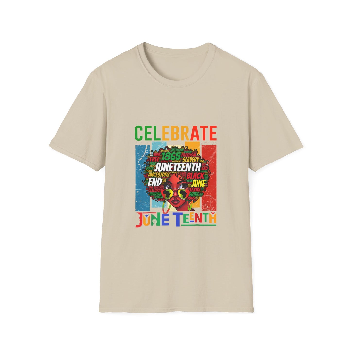 Celebrate Juneteenth Unisex Softstyle T-Shirt