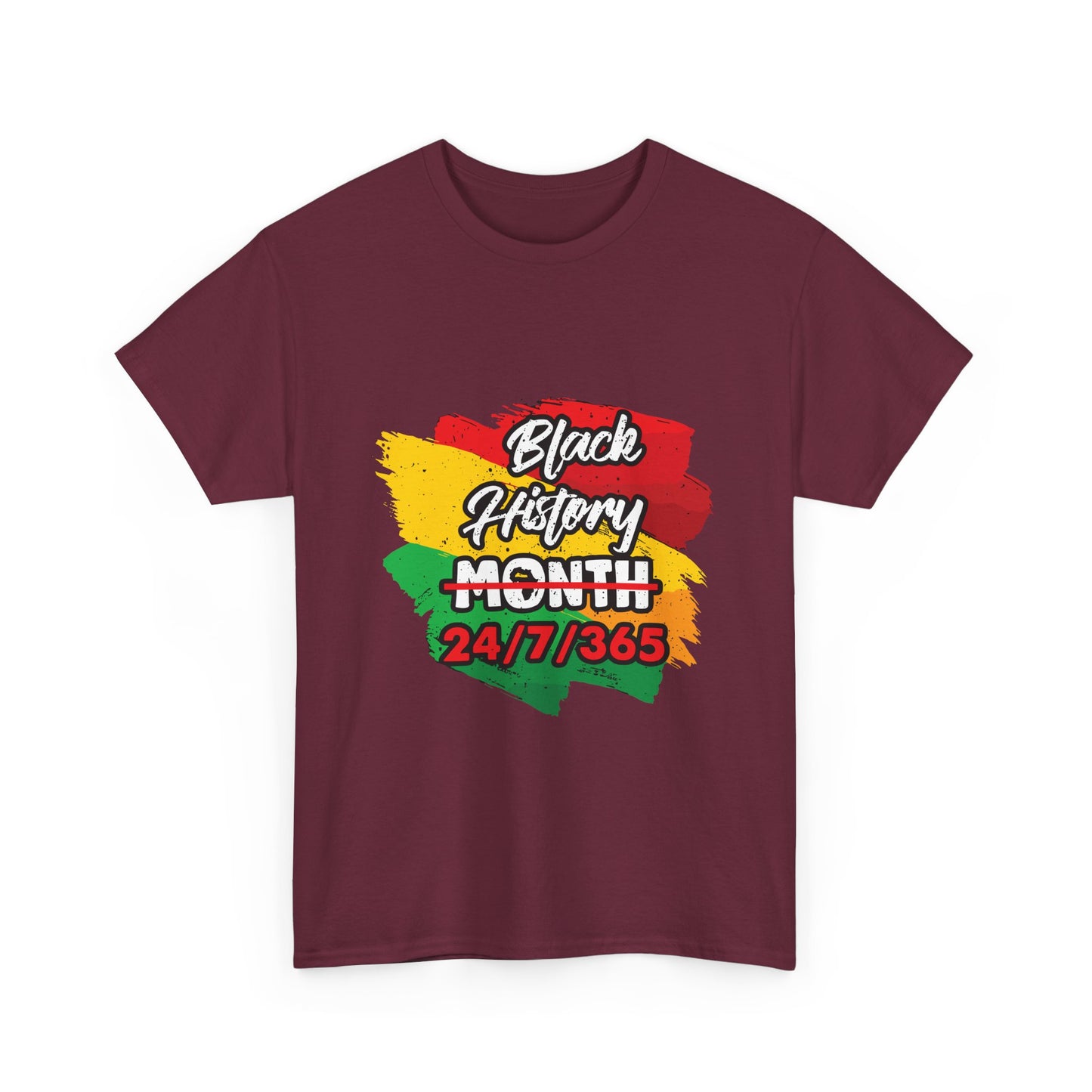 Black History 365 Unisex Heavy Cotton Tee