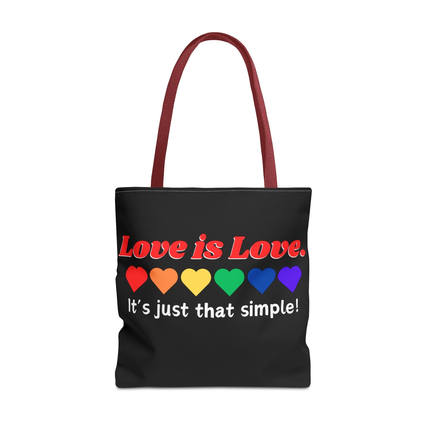 Love is Love Tote Bag (AOP)