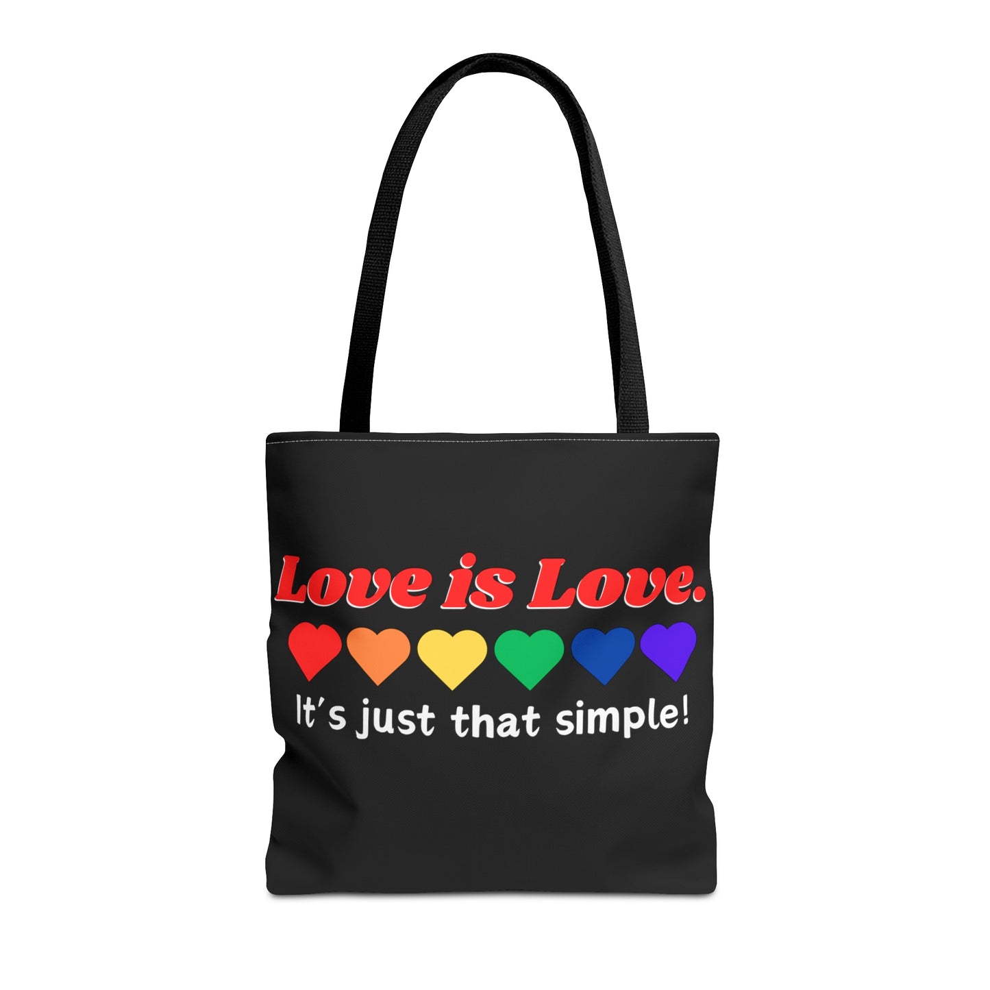 Love is Love Tote Bag (AOP)