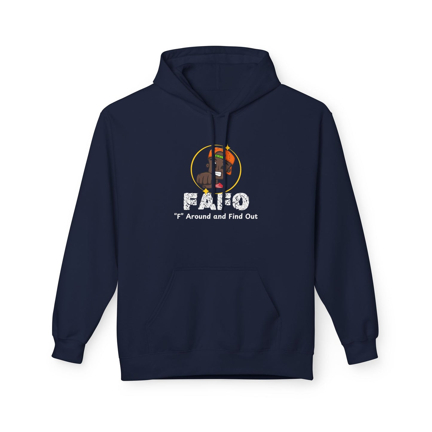 "F" Around and Find Out-Inspired Unisex Fleece Hoodie - Cozy Style & Warmth