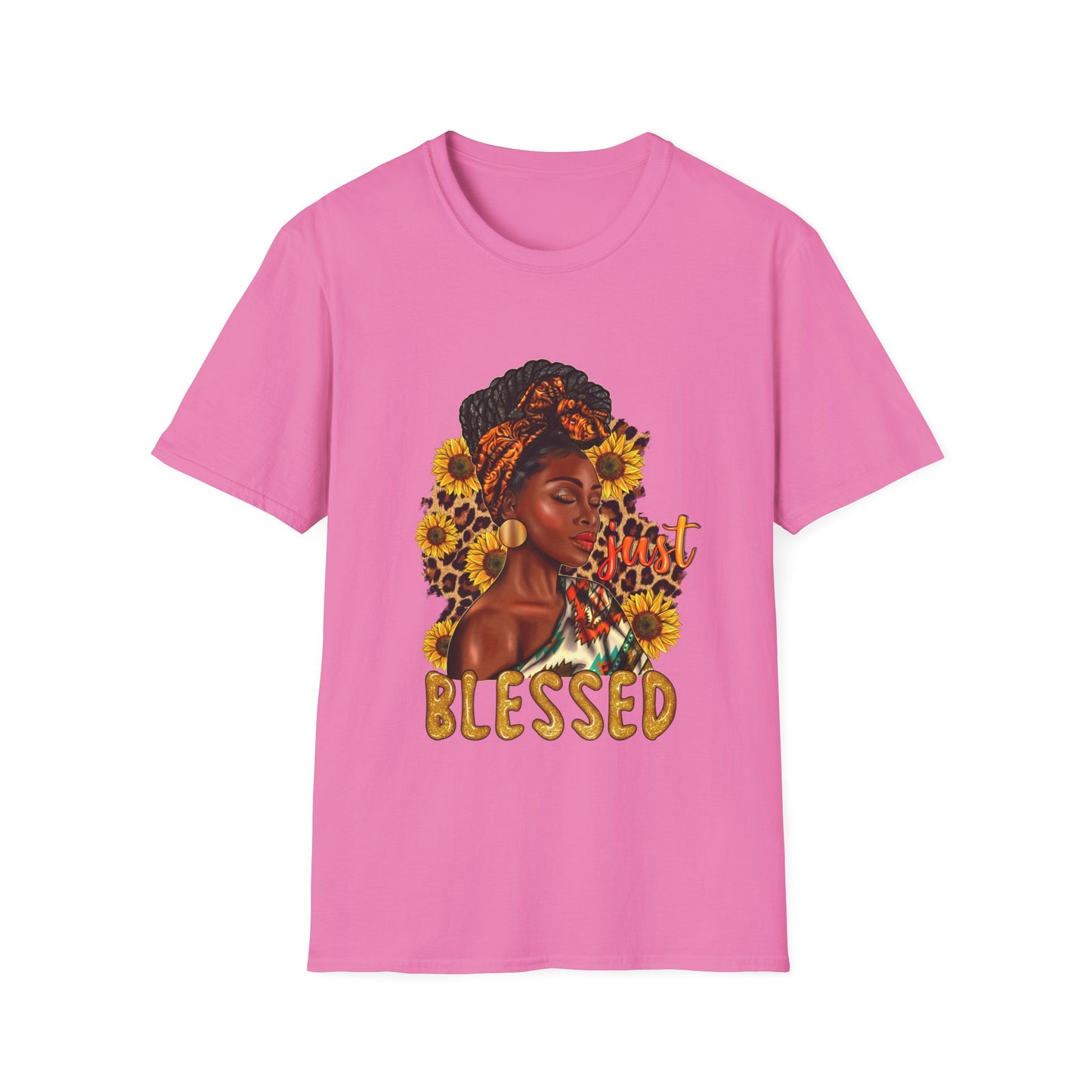 Just Blessed Unisex Softstyle T-Shirt