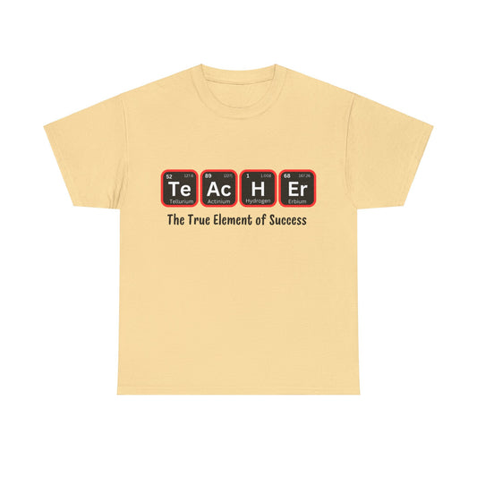 Teacher Series - Elements Unisex Heavy Cotton Tee