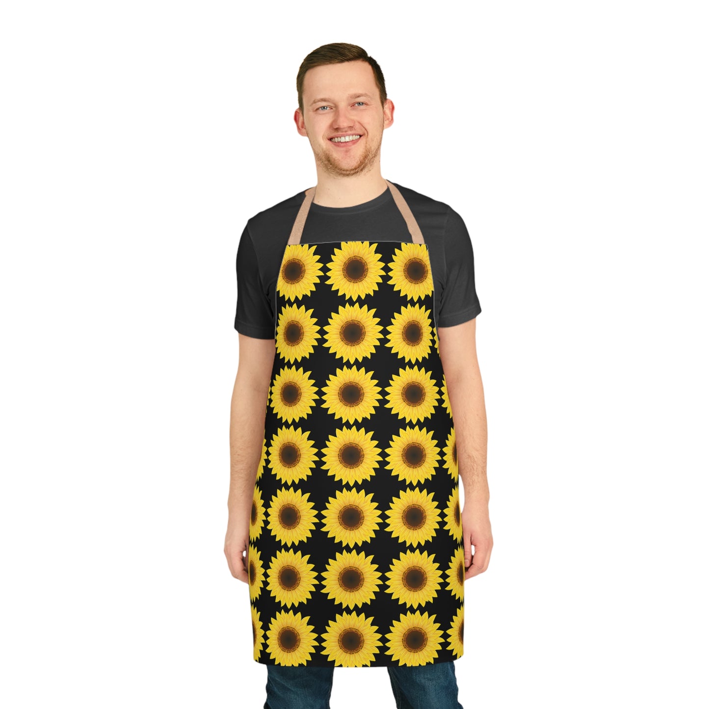 Sun Flower Apron, 5-Color Straps (AOP)