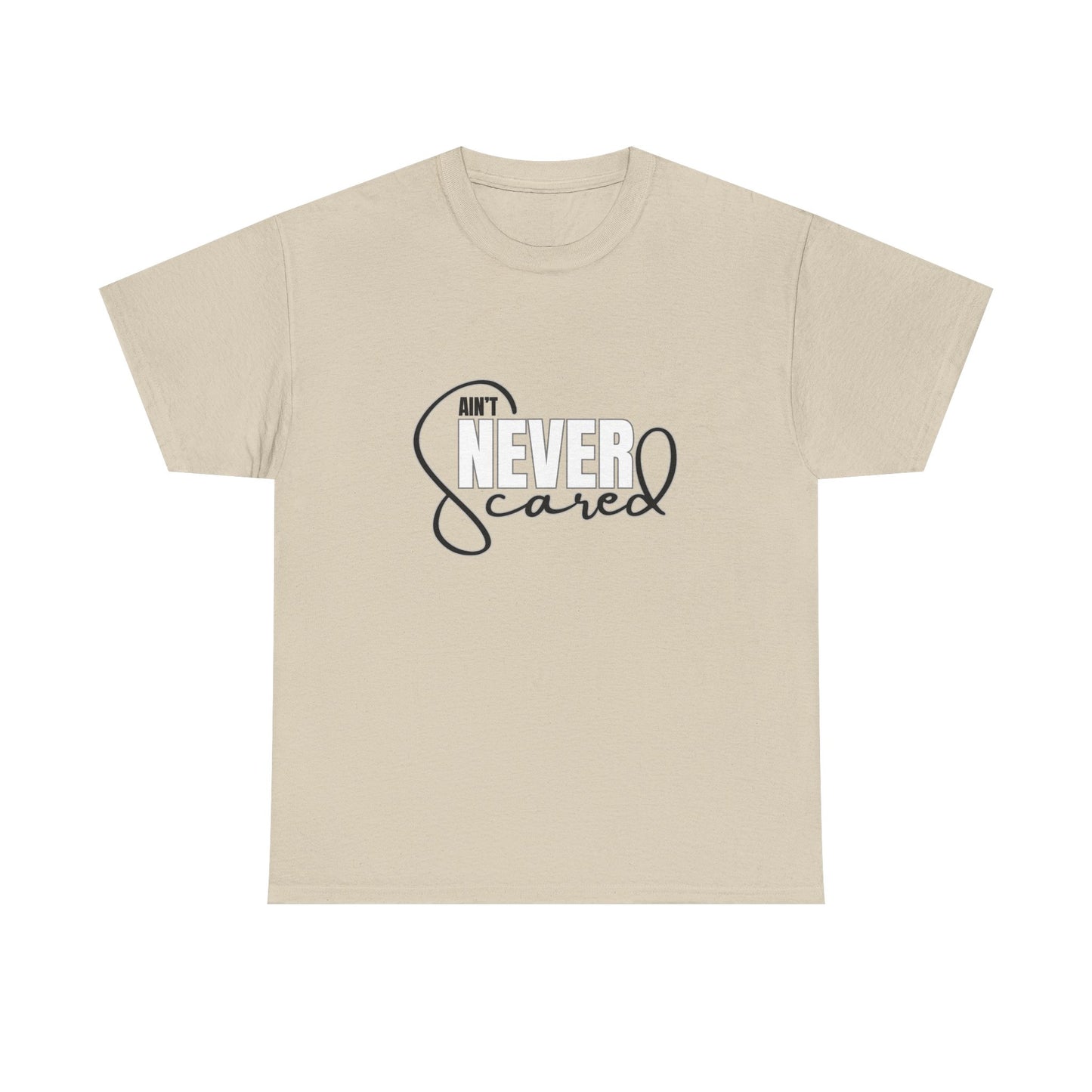 Never Scared Unisex Heavy Cotton Tee