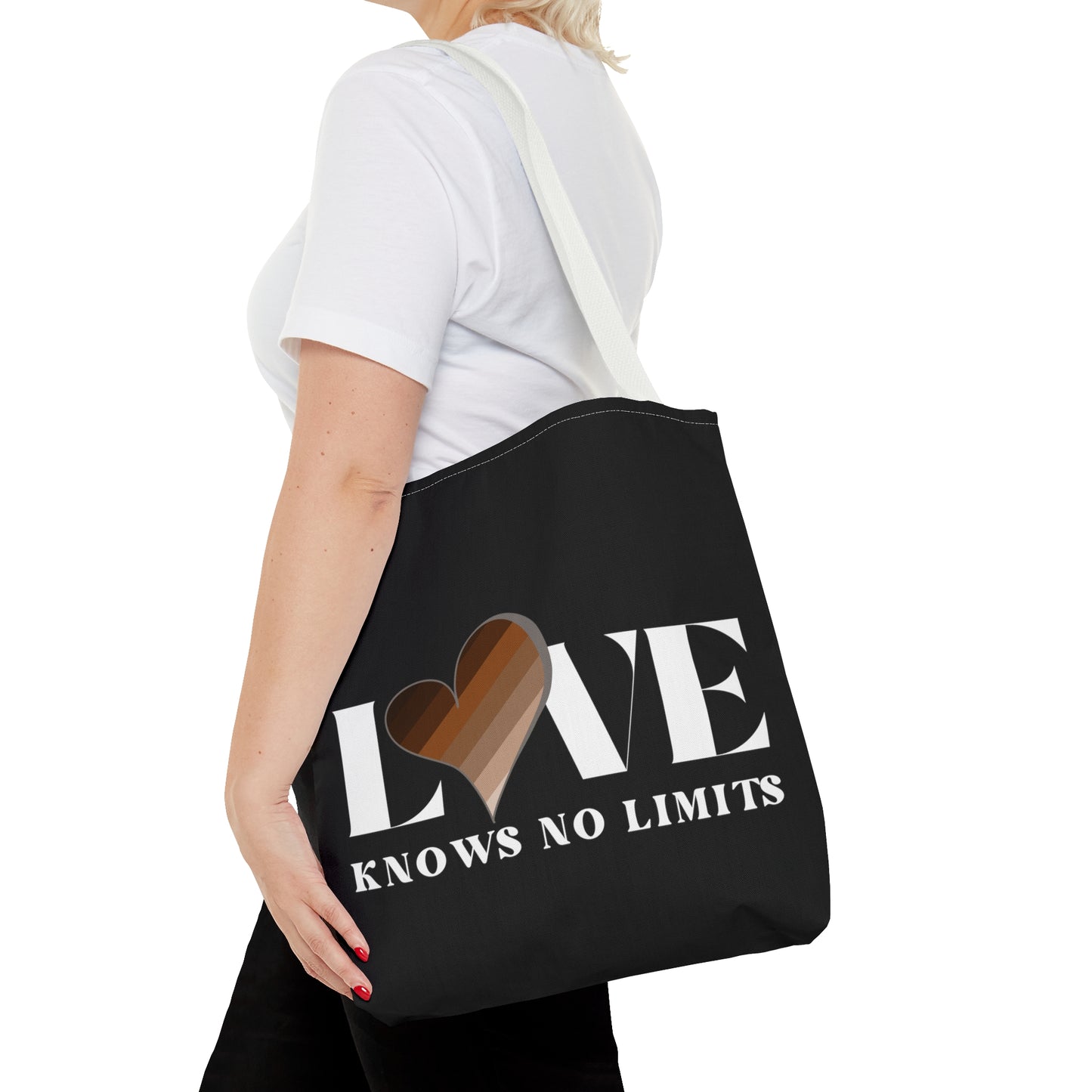 Love Knows No Limits Tote Bag (AOP)