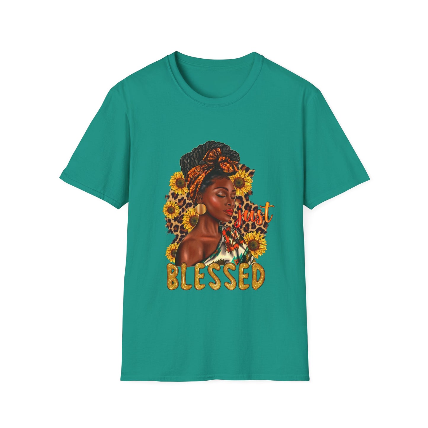 Just Blessed Unisex Softstyle T-Shirt