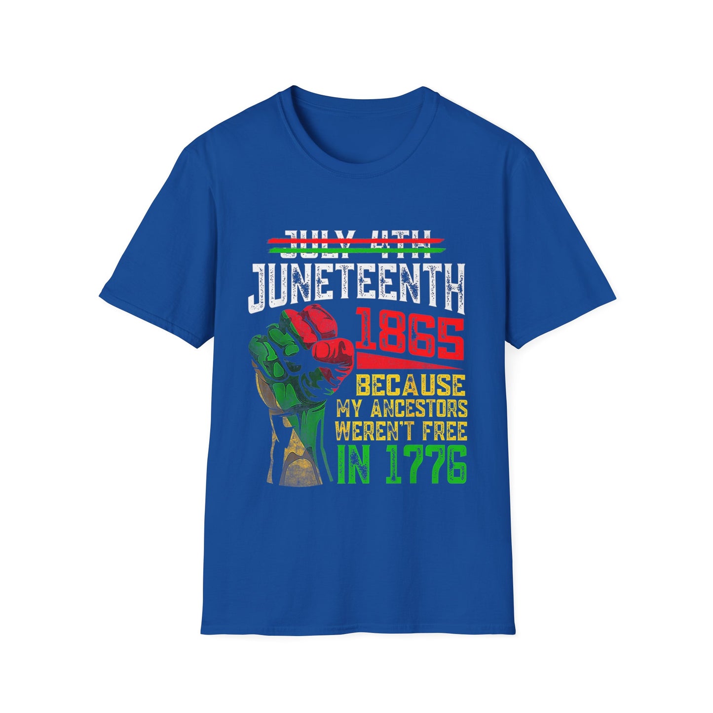 Juneteenth 1865 Unisex Softstyle T-Shirt