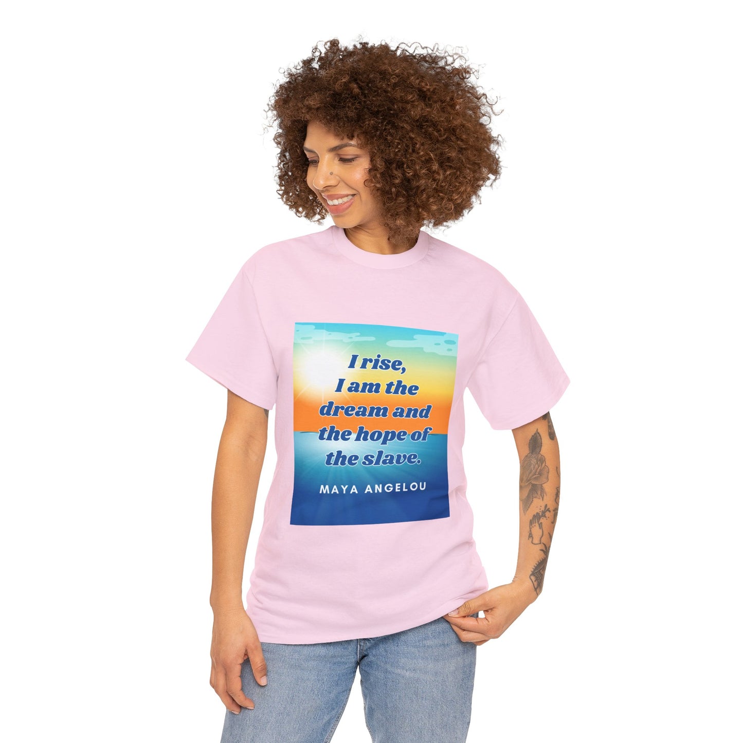 Empowerment Series - Maya Angelou Unisex Heavy Cotton Tee