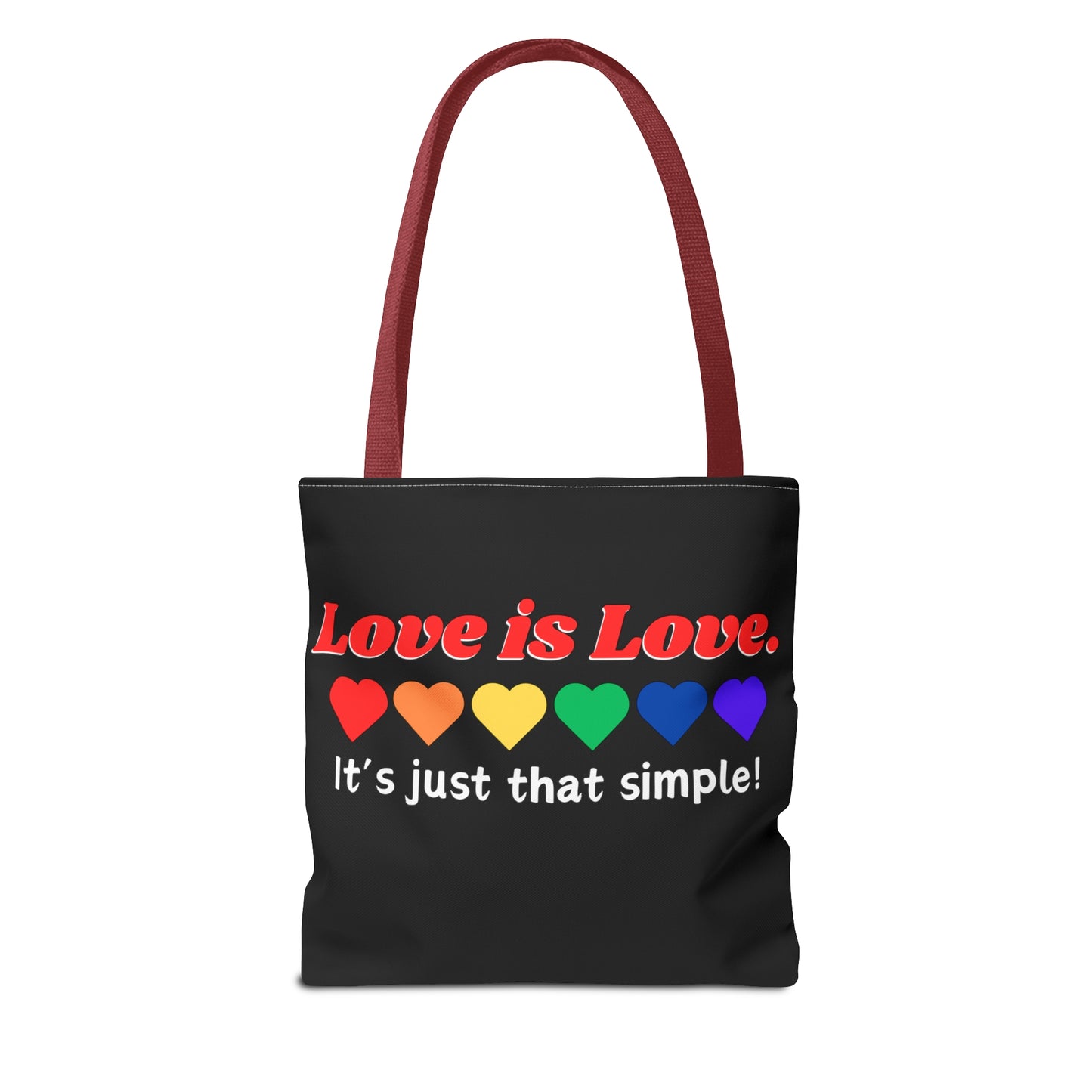 Love is Love Tote Bag (AOP)