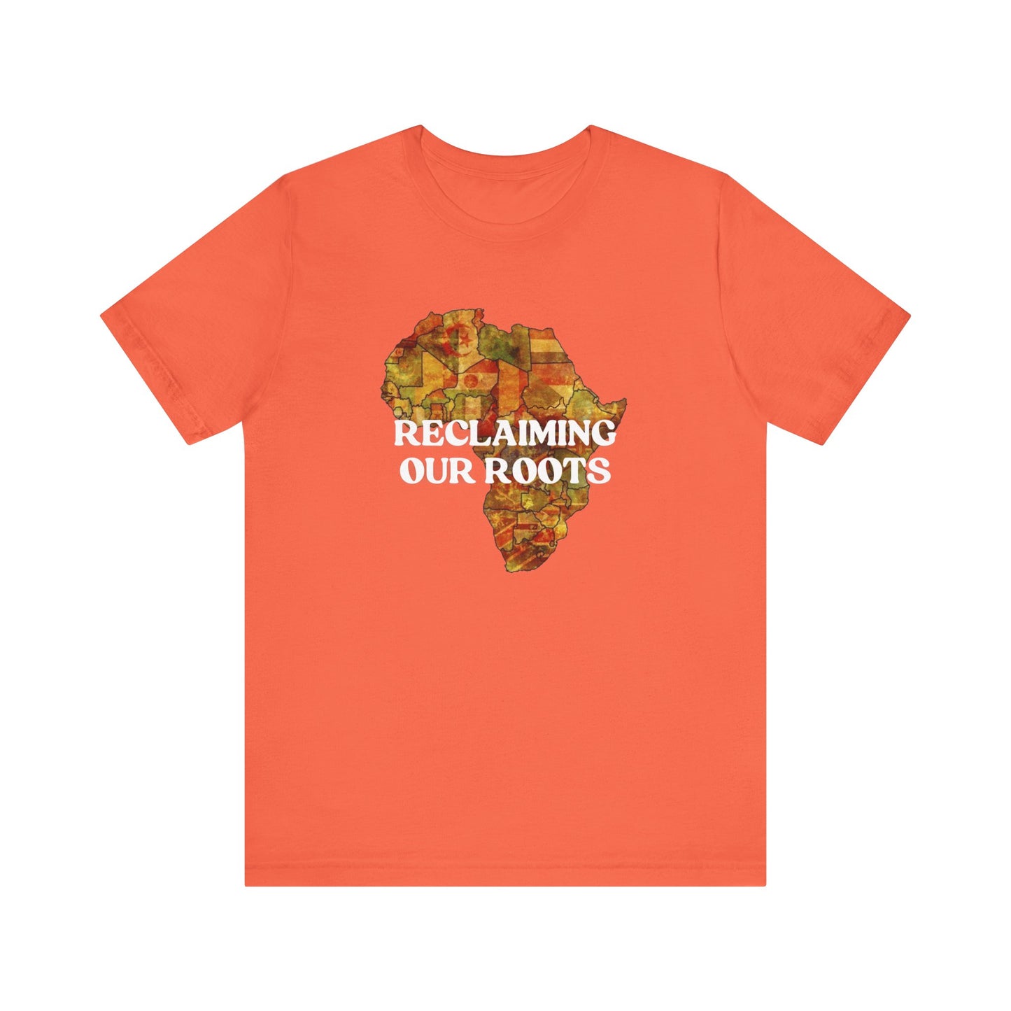 Reclaiming Our Roots Unisex Jersey Tee - African Pride T-Shirt
