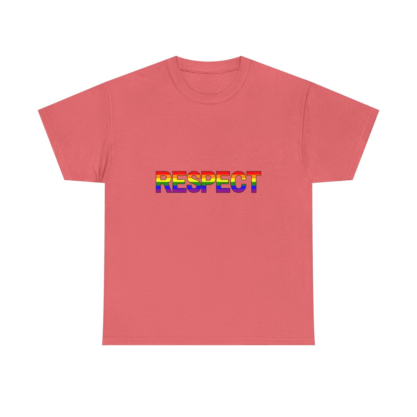 LGBTQ+ Respect Unisex Heavy Cotton Tee - Pride Apparel