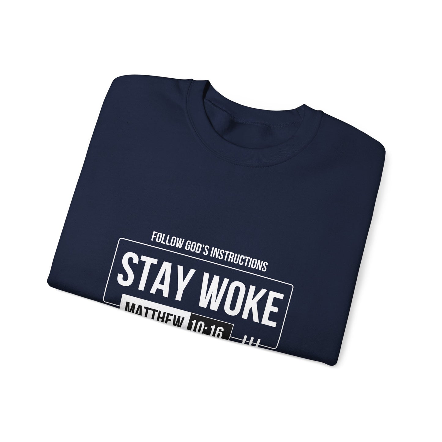 Stay Woke 1 Unisex Heavy Blend™ Crewneck Sweatshirt