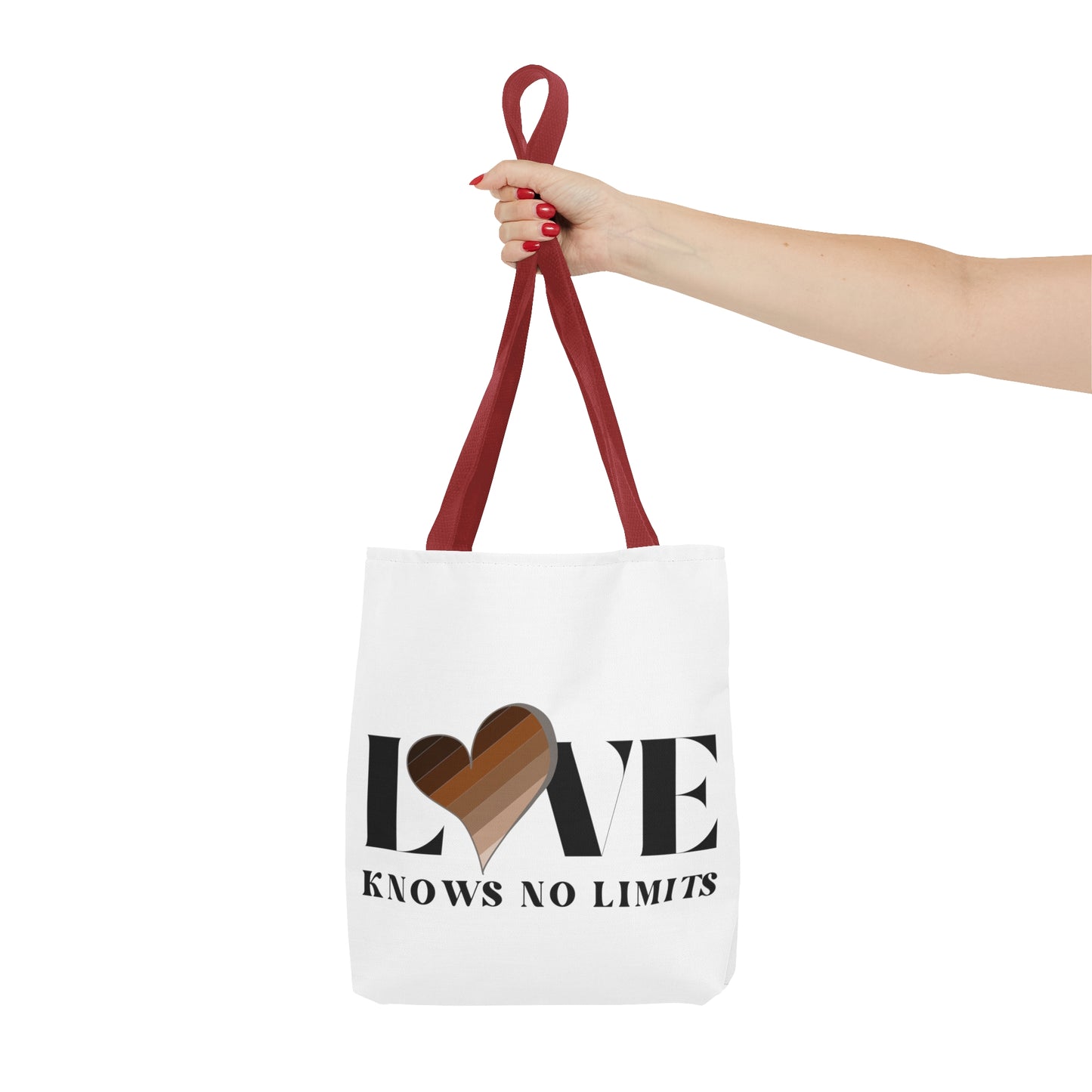 Love Knows No Limits Tote Bag (AOP)