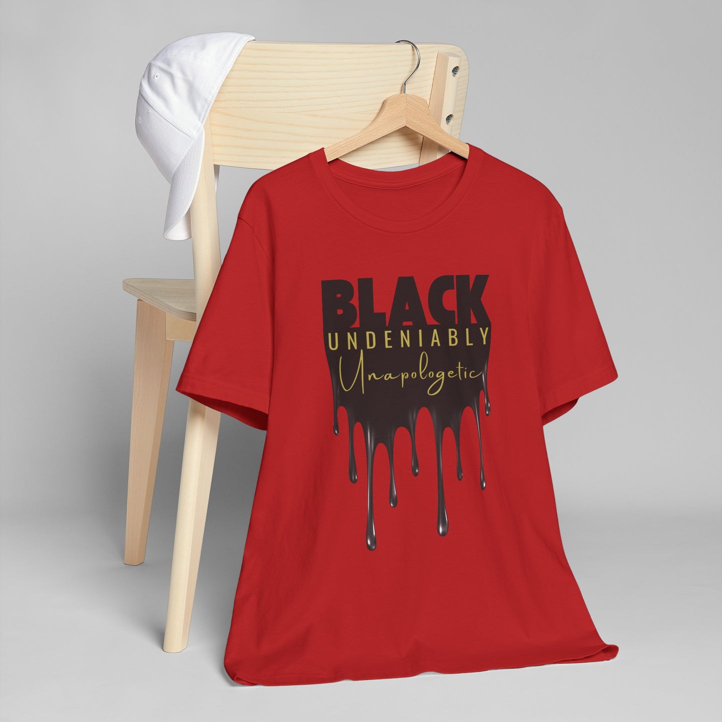 Black Undeniably Unapologetic Unisex Jersey T-Shirt