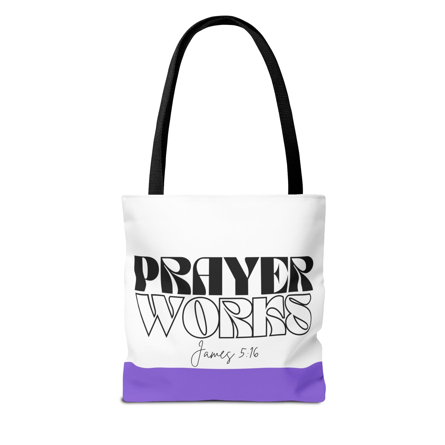 Prayer Works Tote Bag (AOP)