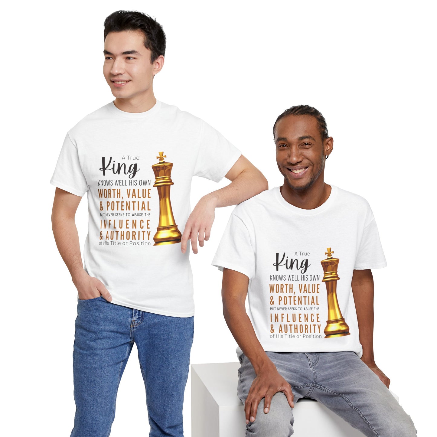 True King Unisex Heavy Cotton Tee