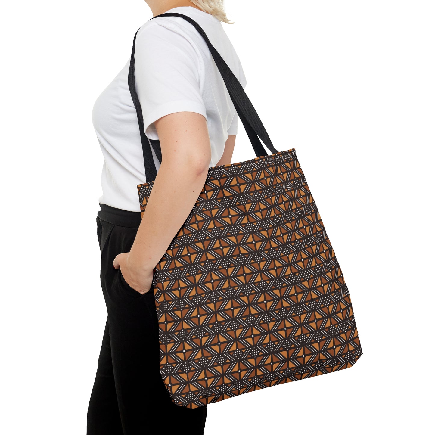 Mudcloth Print Tote Bag (AOP)