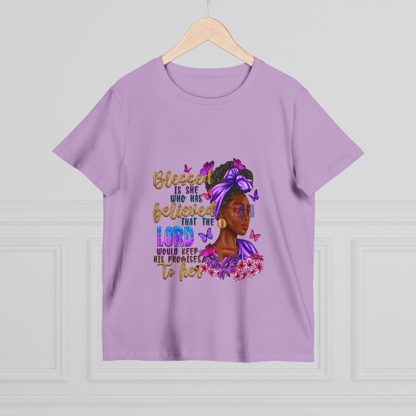 Inspirational Women’s Maple Tee - Blessed is She Design