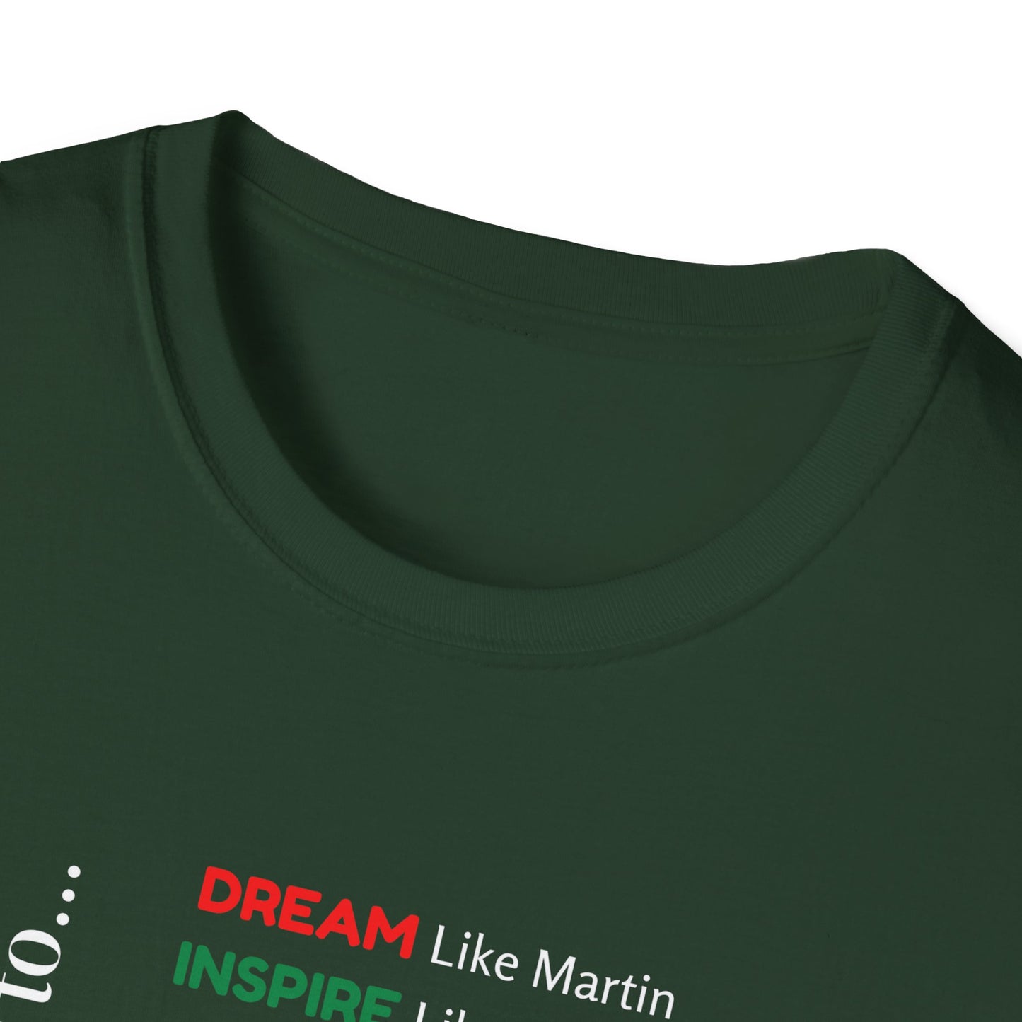 Inspirational Unisex Softstyle T-Shirt - Celebrate Our History with Empowering Messages