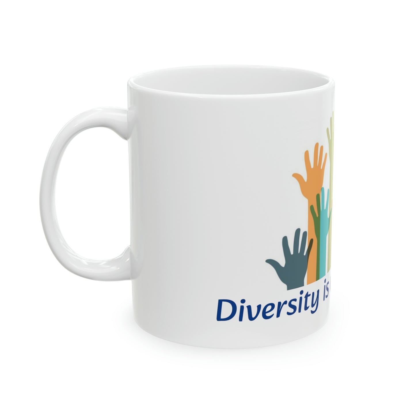 Diversity Ceramic Mug, 11oz