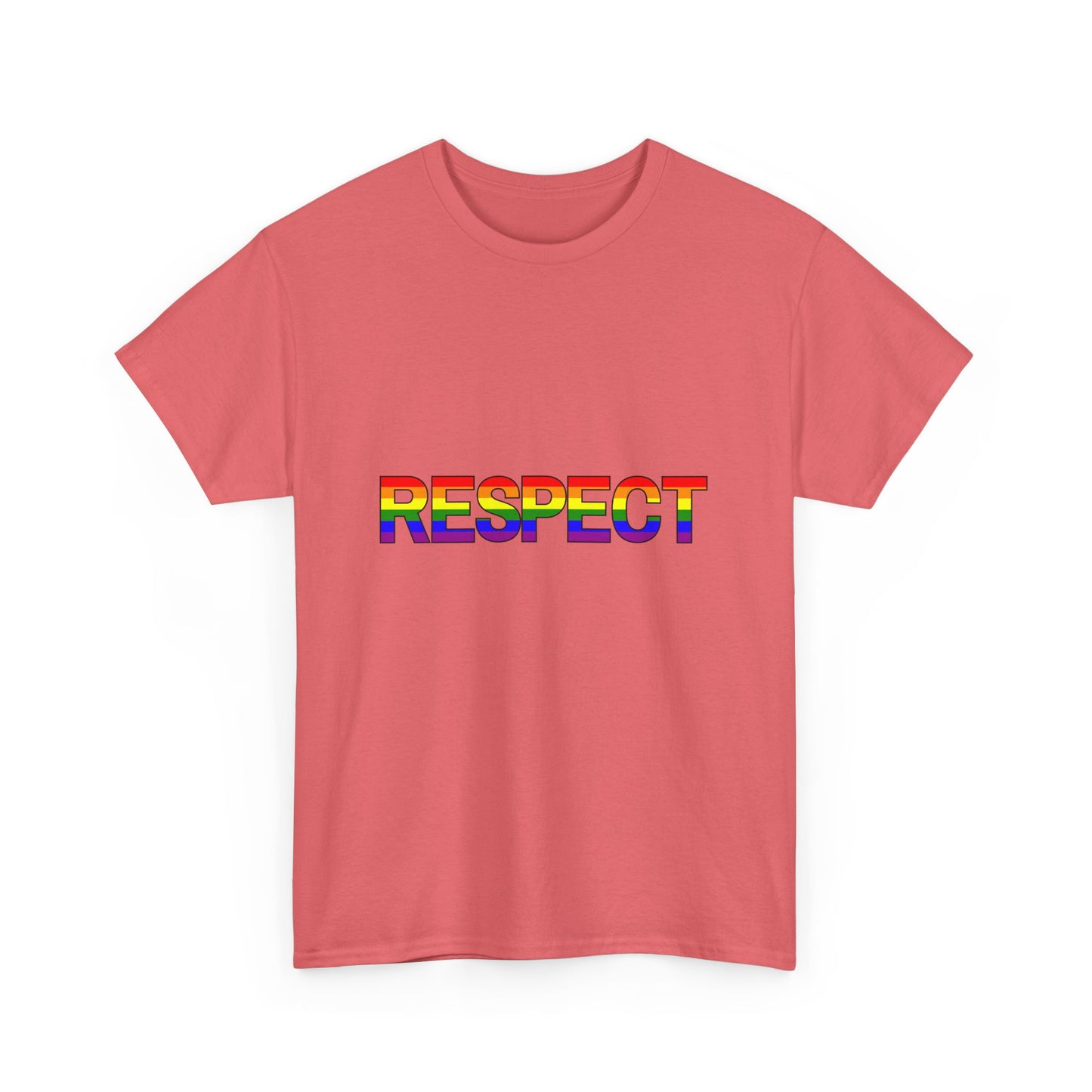 LGBTQ+ Respect Unisex Heavy Cotton Tee - Pride Apparel