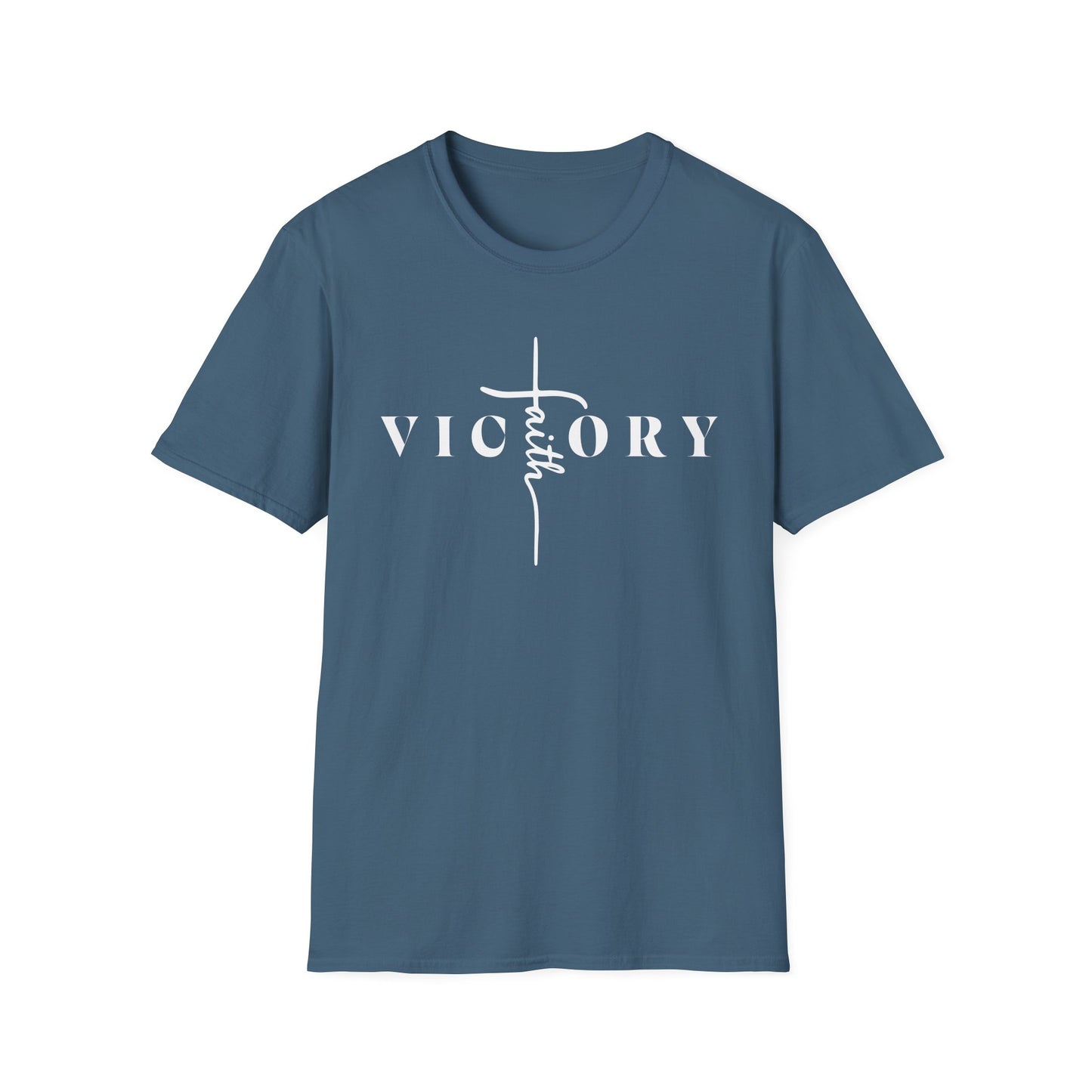 Faith & Victory Unisex Softstyle T-Shirt - Spiritual Inspirational Tee
