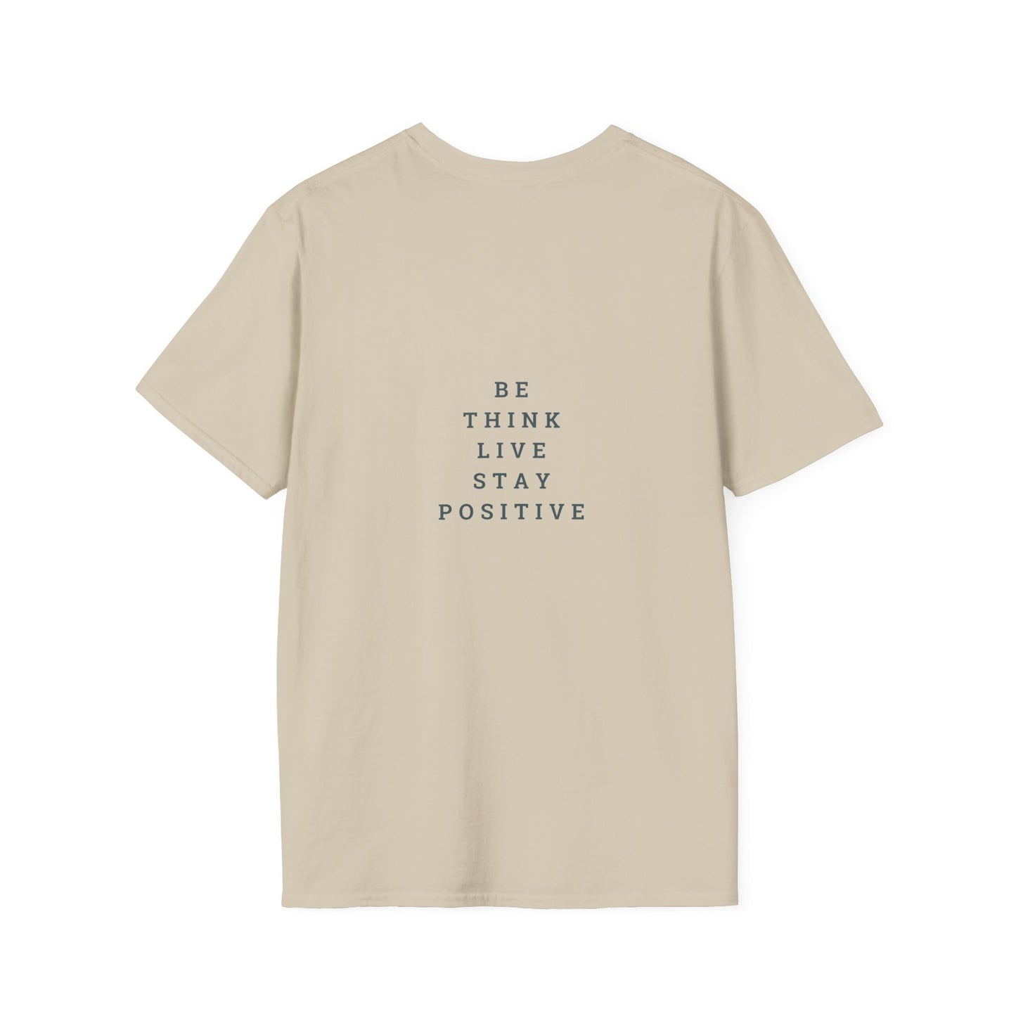 Positive Vibes Unisex Softstyle T-Shirt - Enjoying Life & Stay Positive Design