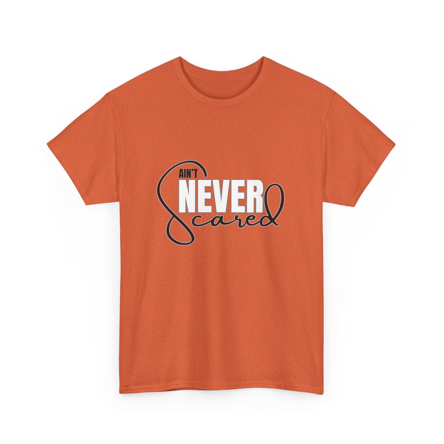 Never Scared Unisex Heavy Cotton Tee