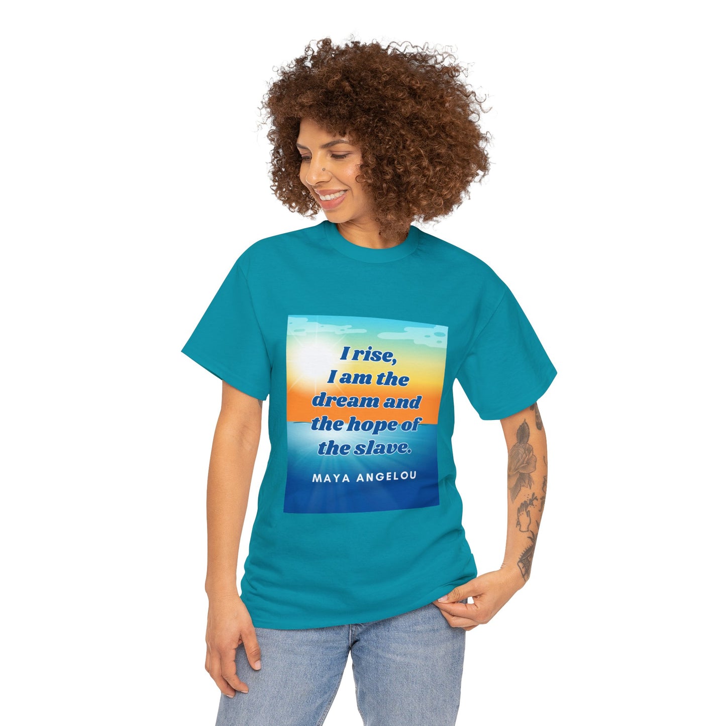 Empowerment Series - Maya Angelou Unisex Heavy Cotton Tee