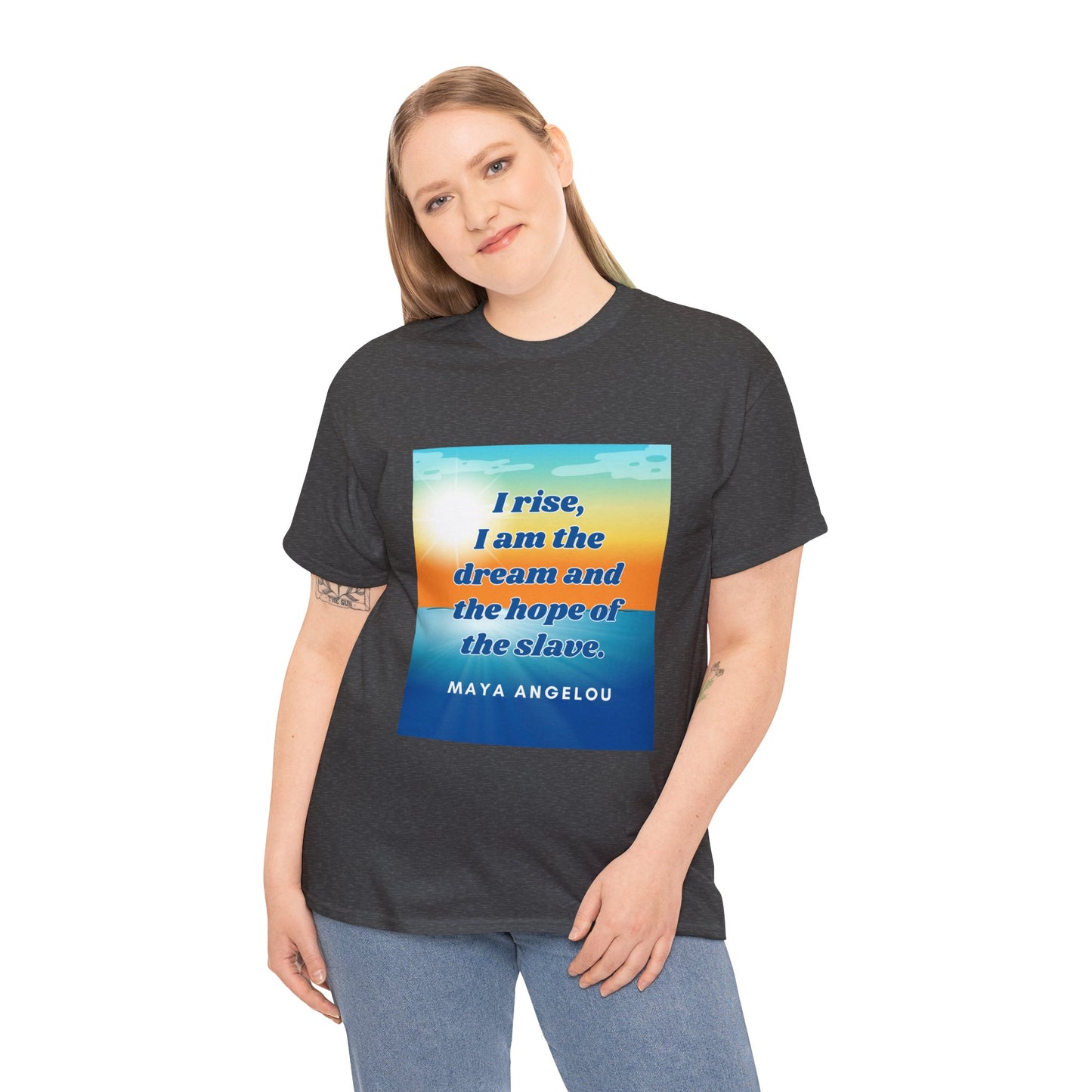 Empowerment Series - Maya Angelou Unisex Heavy Cotton Tee