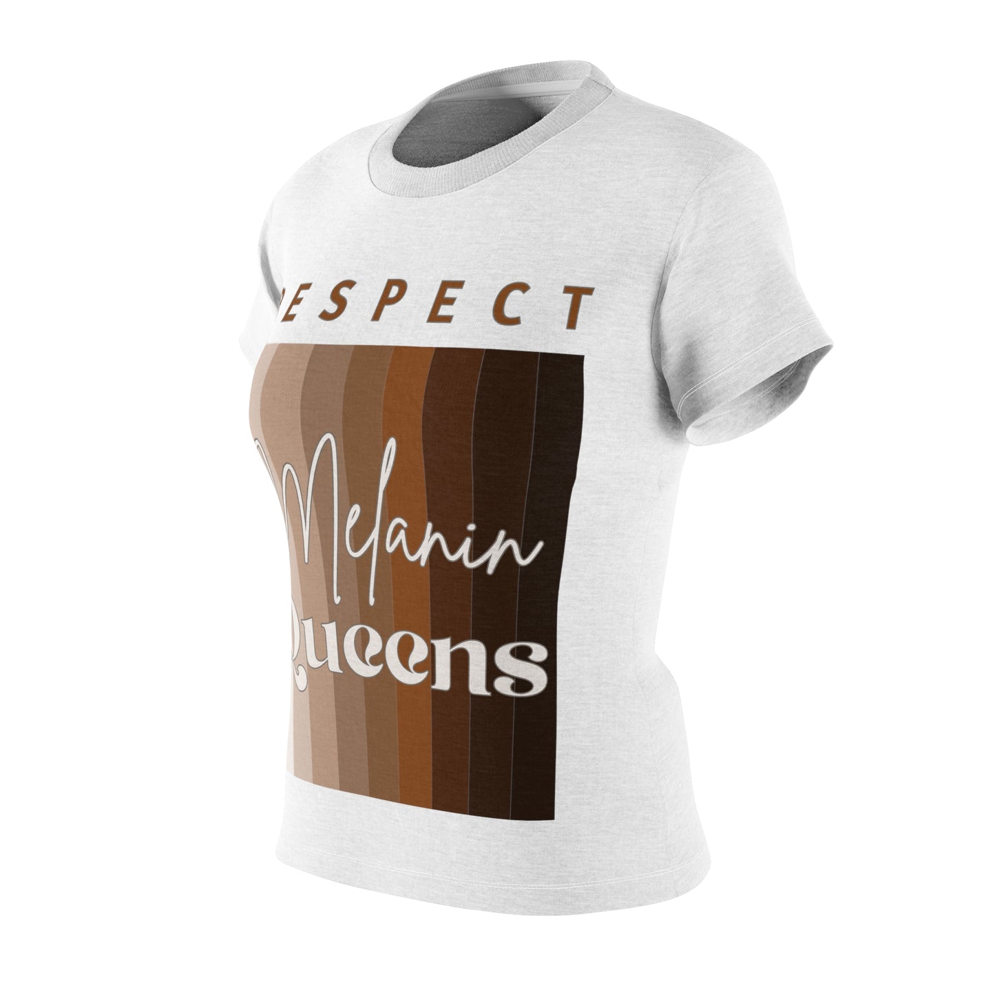 Melanin Queens Women's Cut & Sew Tee (AOP)