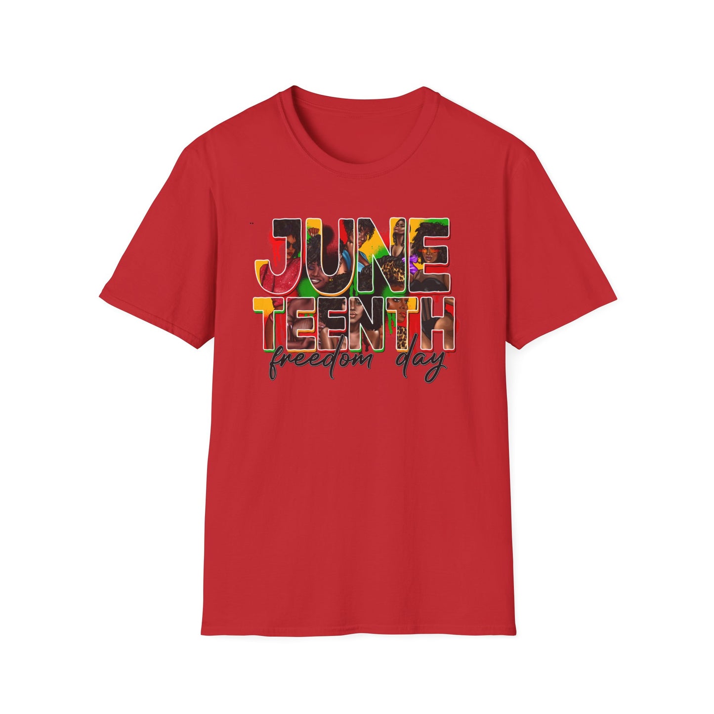 Juneteenth Freedom Day Unisex Softstyle T-Shirt