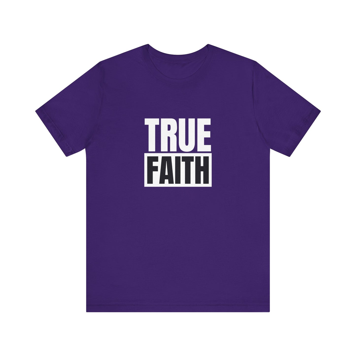 Faith Unisex Jersey Short Sleeve Tee - Inspirational T-Shirt for Everyday Wear
