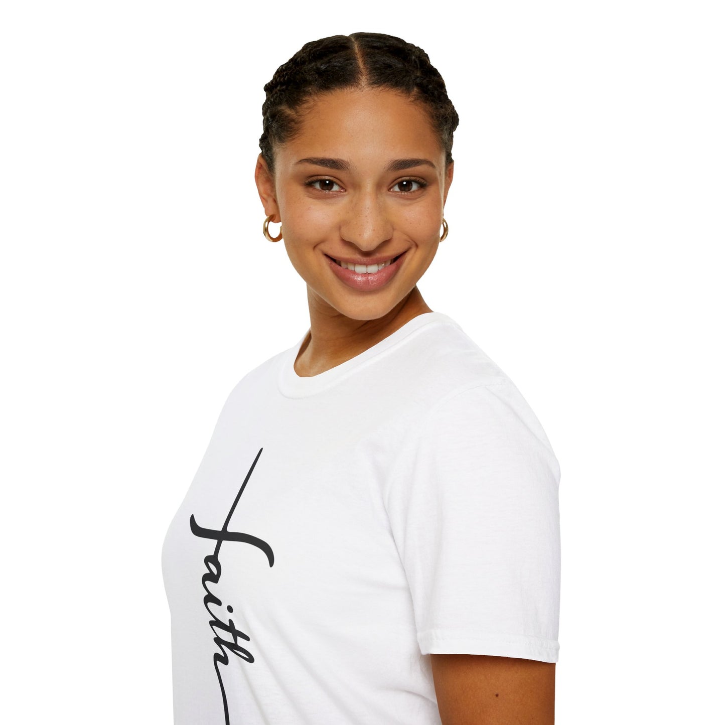 Faith Cross Unisex Softstyle T-Shirt