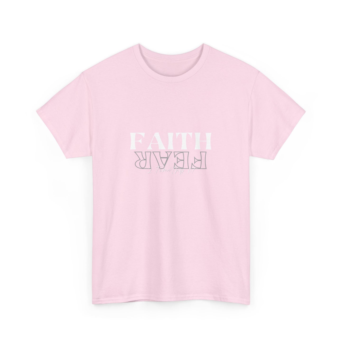 Faith Over Fear Unisex Heavy Cotton Tee