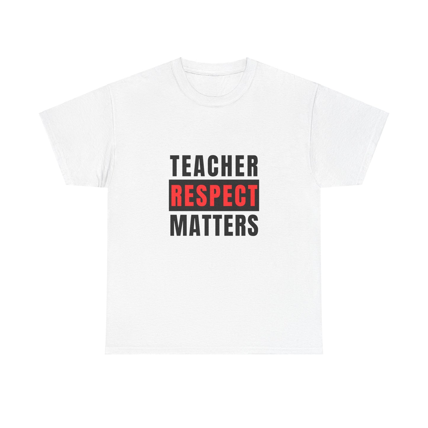 Teachers Matter Unisex Heavy Cotton Tee