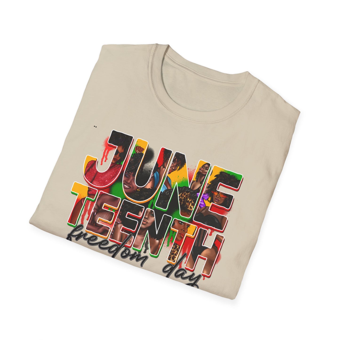 Juneteenth Freedom Day Unisex Softstyle T-Shirt