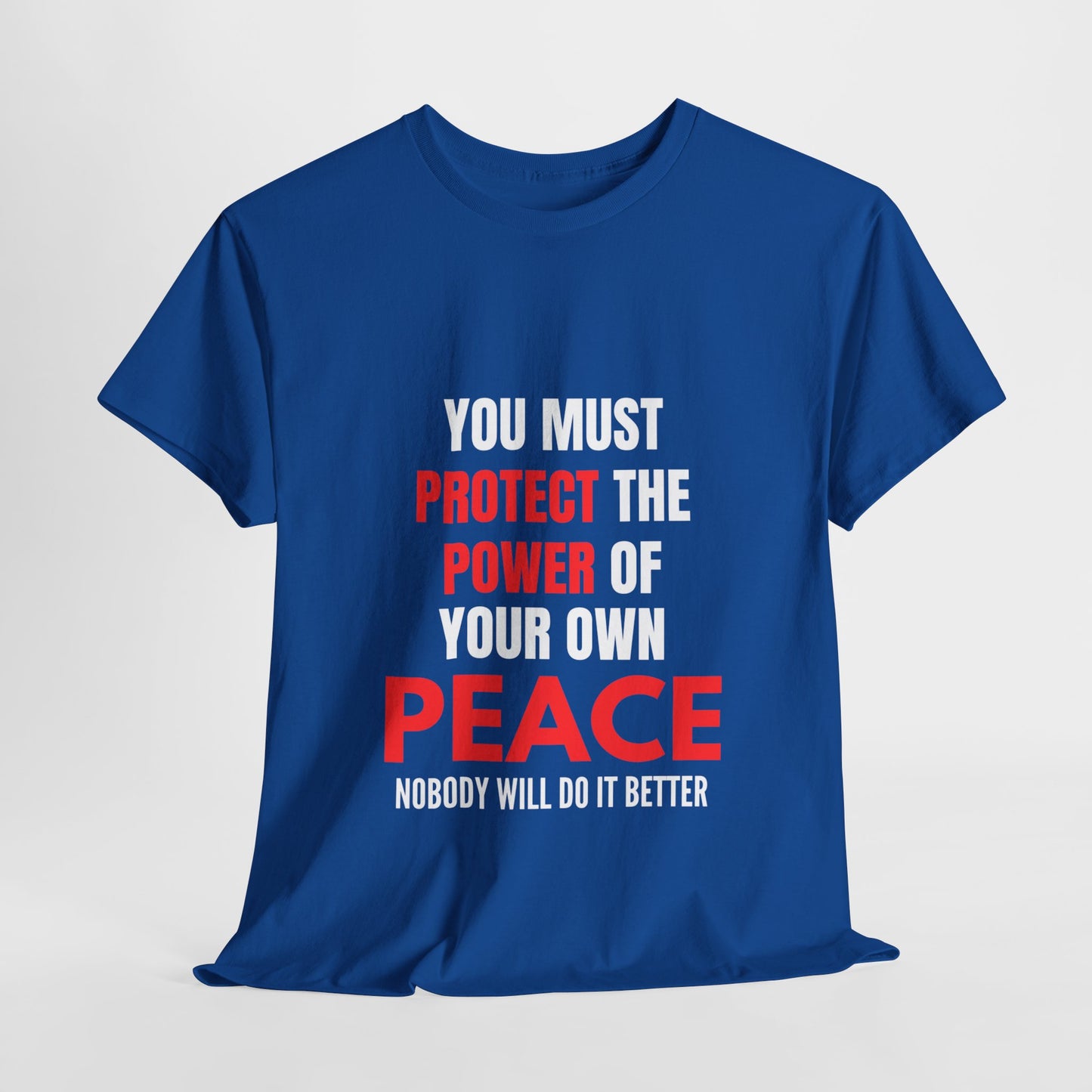 Protect Your Peace Unisex Heavy Cotton Tee