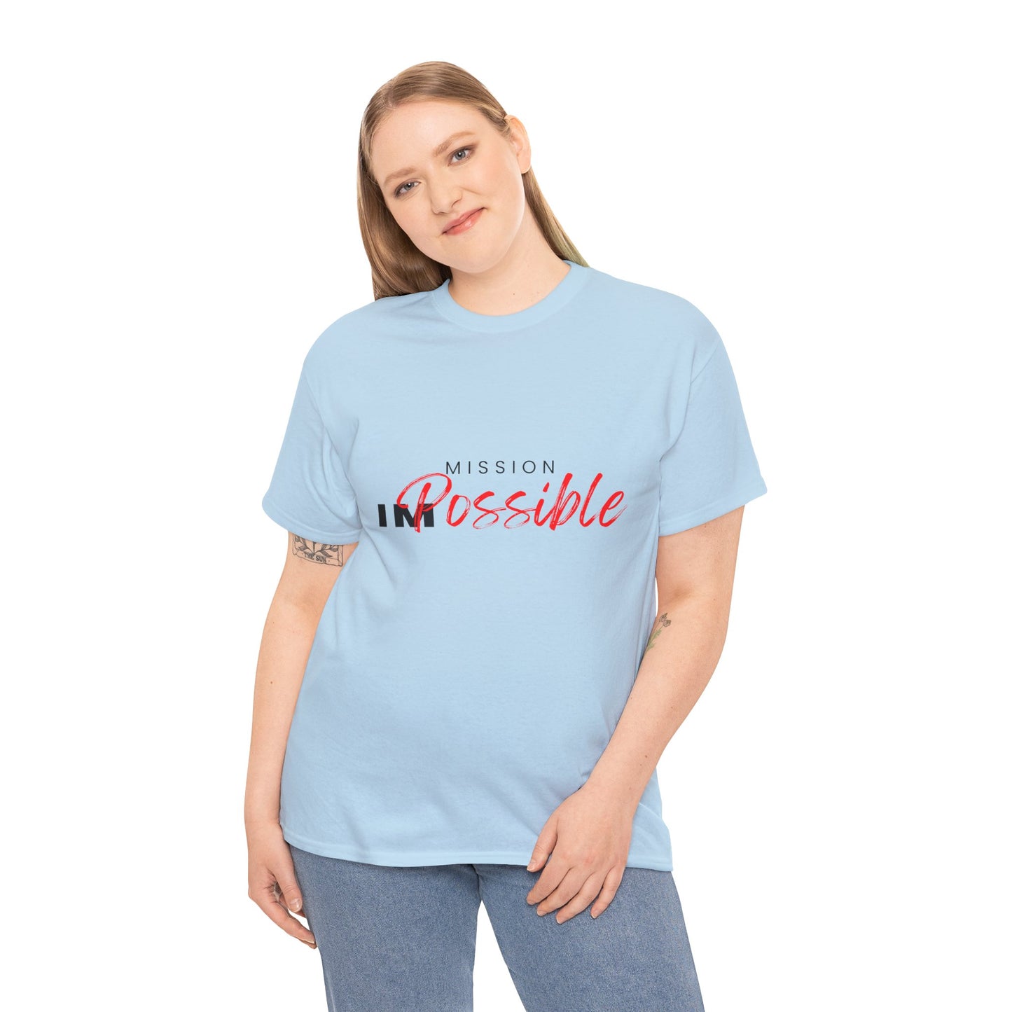 Mission IMPossible Unisex Heavy Cotton Tee